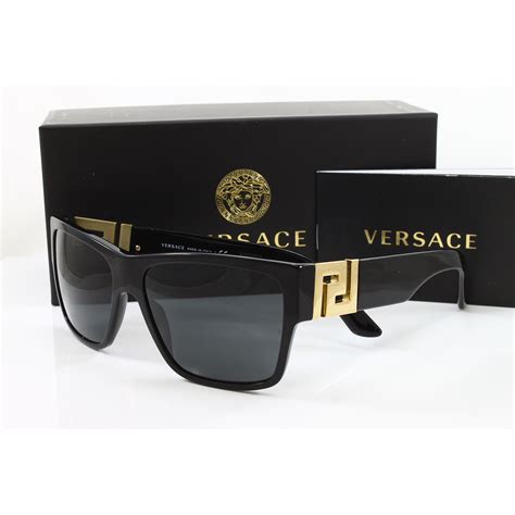 versace black plastic sunglasses|unisex versace sunglasses.